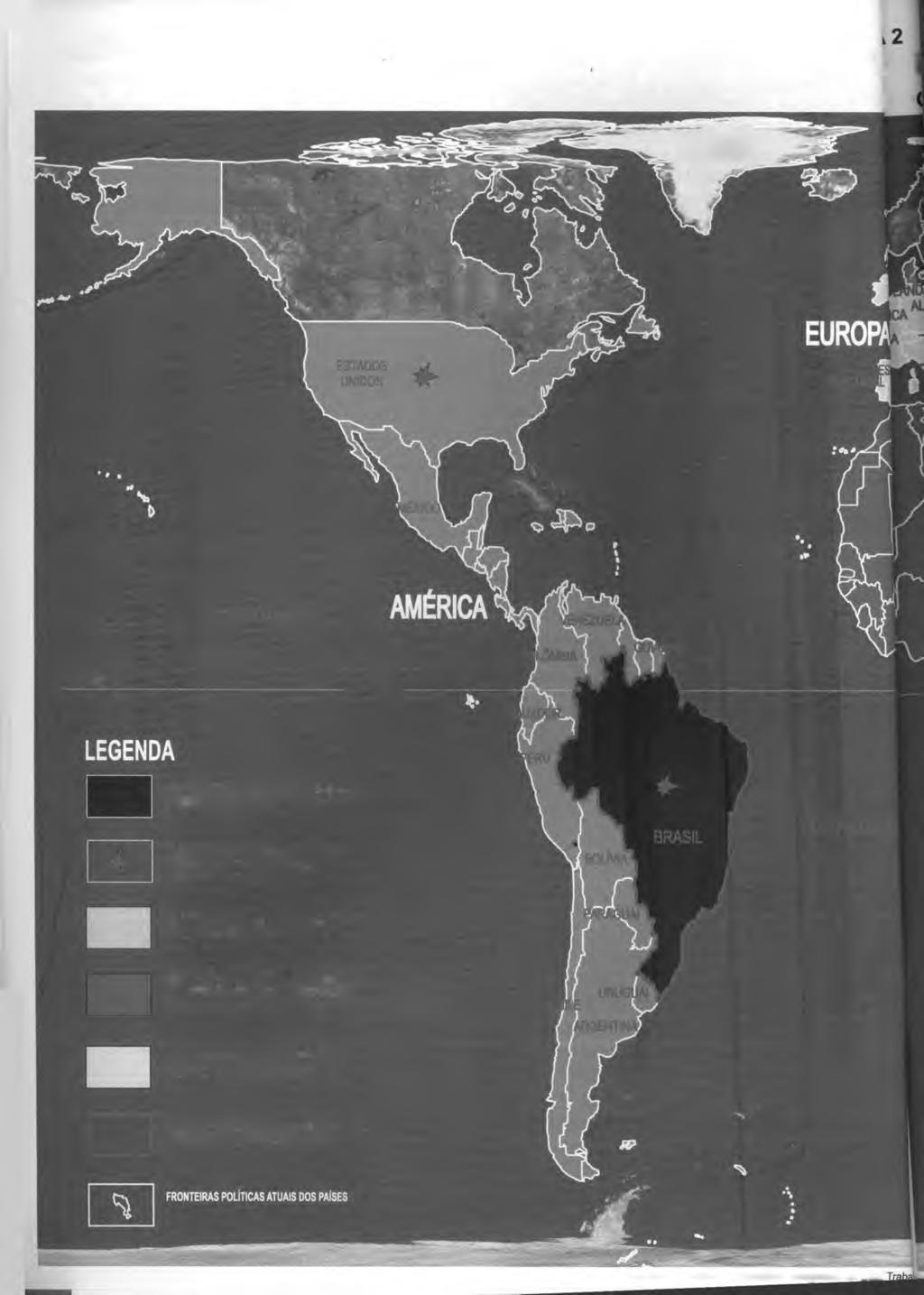 A ÁFRICA, A AMÉRICA, A EUA I -ALGUMAS REFERÊNCIAS ESPACIAIfcO EQUADOR PAÍS DE MAIOR IMPORTAÇÃO DE POPULAÇÕES AFRICANAS E REGISTROS DE QUILOMBOS PAÍSES QUE CONTINUARAM ESCRAVISTAS MESMO