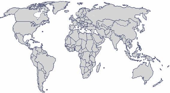 Thirteen glyphosate resistant weed species over the world 1. Amaranthus palmeri (1) - 2. A. rudis (1) - 3. Ambrosia artemisifolia (1) 4. Ambrosia trifida (1) - 5. Conyza bonariensis (3) - 6.