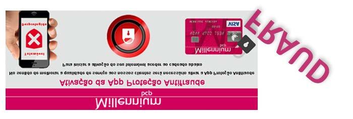 You may create your Alerts using the following options: We also inform that, for safety reasons: - Millennium bcp never sends links in e-mail messages; - Millennium bcp's homebanking NEVER request