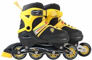 FK16Y MSFK16Y1 Patins em Linha Ferrari 16Y Tam. 38-41 Patines en Línea Ferrari 16Y 38-41 Ferrari Skate 16Y 38-41 FK16R MSFK16R1 Patins em Linha Ferrari 16R Tam.