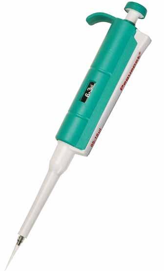 micropipetas volume VARIÁVEL e controladores Micropipeta mecânica monocanal volume variável, visor com sistema de numeração digital, formato anatômico, leve, feita plástico ABS resistente.