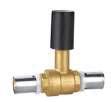 VP51 VÁLVULA DE ESFERA EMBUTIDA BUILT-IN BALL VALVE MASTER 16 855101 4 8 64 11,64 20 855102 4 8 64 12,57 25 855103 2 4 32 18,06 MANÍPULO COM ESPELHO HANDLE 859901 1 7 56 7,48 PROTEÇÃO CROMADA