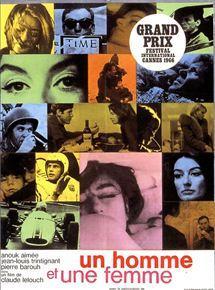 Análise crítica do filme Um homem, uma mulher, de Claude Lelouch (1966) Um Homem, Uma mulher, título brasileiro do filme dirigido em 1966 por Claude Lelouch, no qual, sabe-se lá por quê, vem