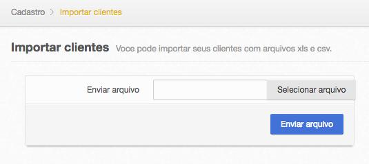 Clientes Se você já utiliza algum software para gerenciar seus