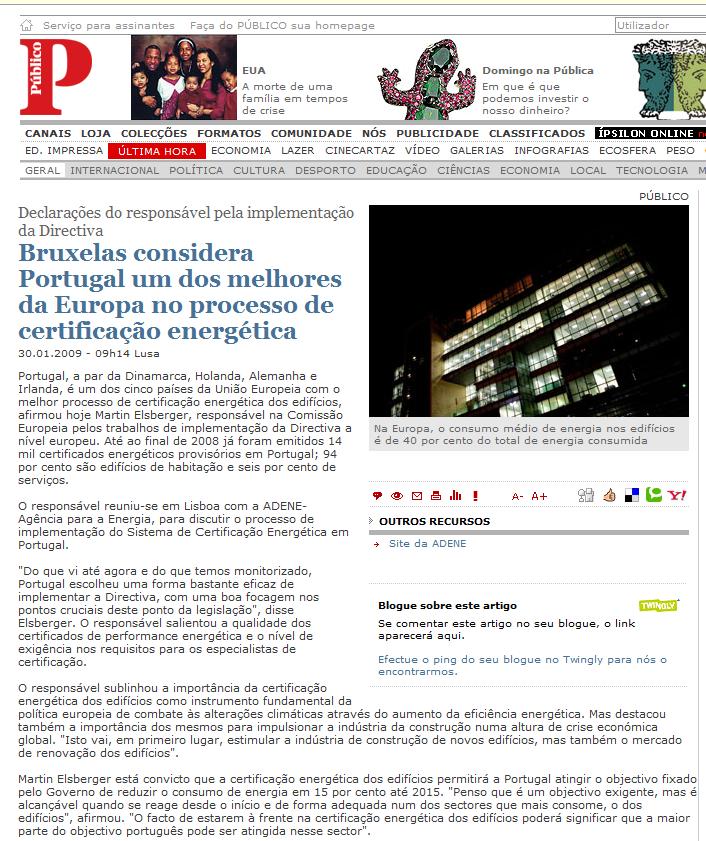 Bruxelas coloca Portugal entre