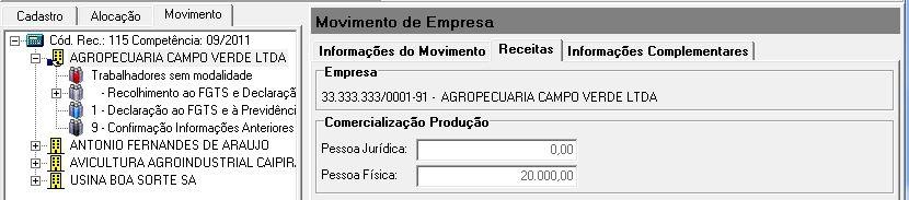Segurado Especial GPS DE RESPONSABILIDADE DO ADQUIRENTE (SUB-ROGADO) A empresa Agropecuária Campo Verde Ltda, adquiriu em Março de 2015, do segurado especial José Maria da Silva, produção rural no
