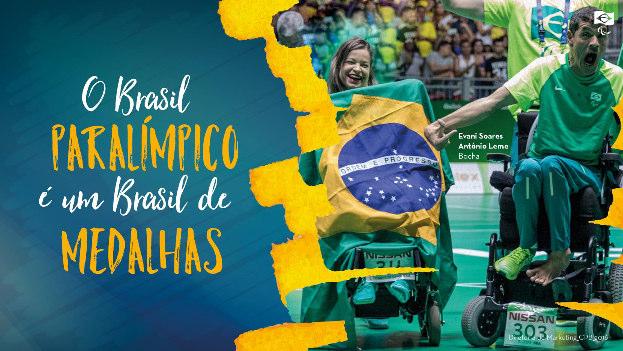O Brasil Paralímpico é um Brasil de medalhas!