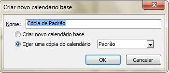 3 16 Ms Project Para criar um novo calendário, siga os seguintes passos: menu Ferramentas Alterar Período Útil Criar Novo Calendário.