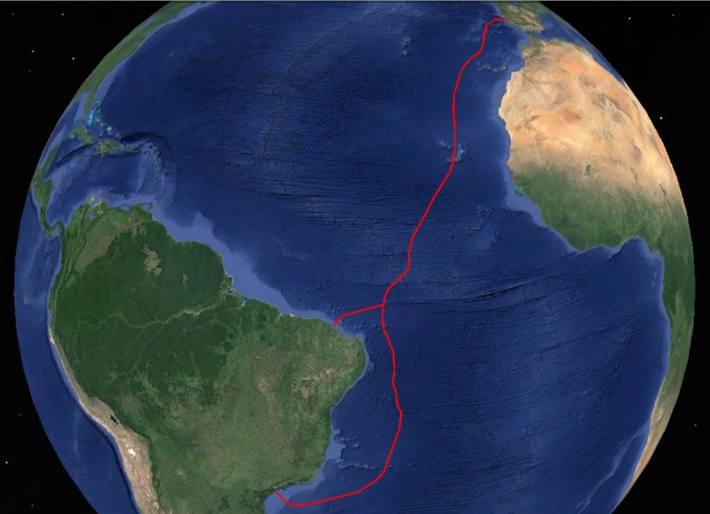 Sines (Portugal) Madeira Canaries Sistema submarino conectando Brasil a