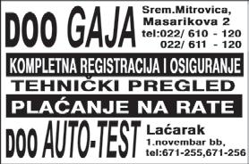 у срем ској Ми тро ви ци. Тел: 065/427-4948 - Ку пу јем по лов не ауто мо би ле, би ло ко је мар ке и го ди на про из вод ње.тел: 069/133-2132 -Про да јем Мер це дес 808 ки пер у радном ста њу 4.