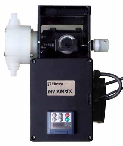 A bomba dosadora da série MIDIMAX foi projetada utilizando os conceitos mais modernos de economia, durabilidade, robustez, versatilidade, confiabilidade e tamanho.