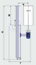 P C Dimensões em mm Modelo H C P* A* L* B* M Super 1000 2140 1105 1000 510 1100 351 1000 Super 1500 2640 1605 1000 510 1100 351 1000 *Nota: Todas as