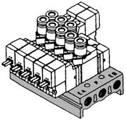 - SMC Índice Com corpo roscado Válvula simples Funções... 1.2-4 a 1.2-5 Tabela de velocidade do cilindro... 1.2-6 Variações da válvula... 1.2-7 Variações do tipo de bloco...1.2-8 a 1.2-9 P. 1.2-10 a 1.