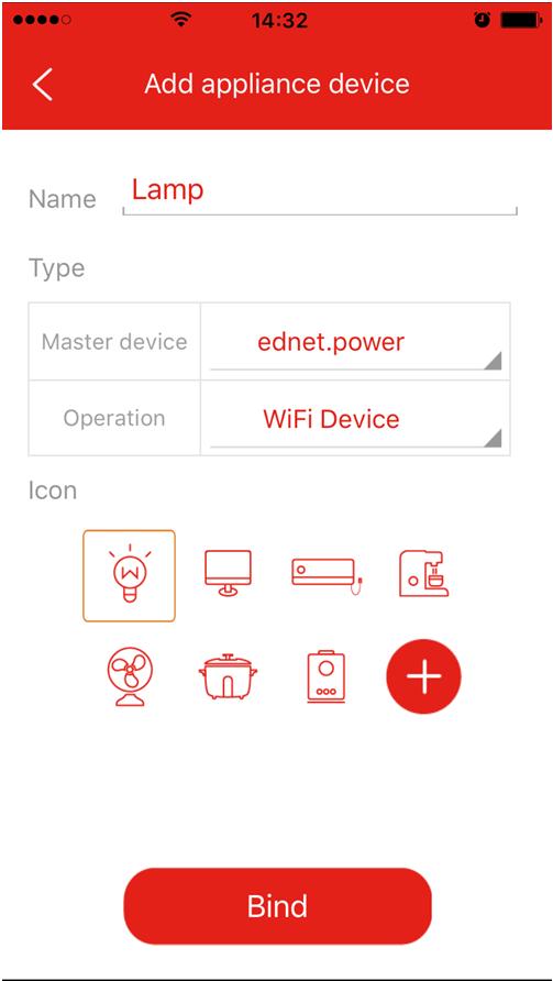 Poderá, depois, começar a agrupar a tomada WiFi e as tomadas RF no mesmo cenário.