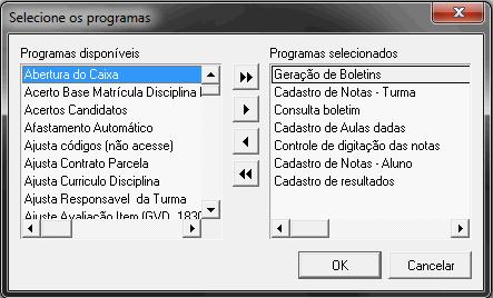 A inclusão do Separador deve ser feita após a seleção do item de menu que ficará acima da separação, no item Incluir e selecionando Separador. 14.