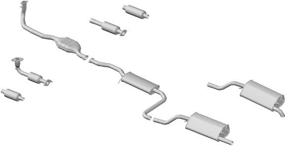 6 16V 16028 Catalisador Universal 1.6 16101 Catalisador Opcional 1.8 16034 Catalisador Universal 1.