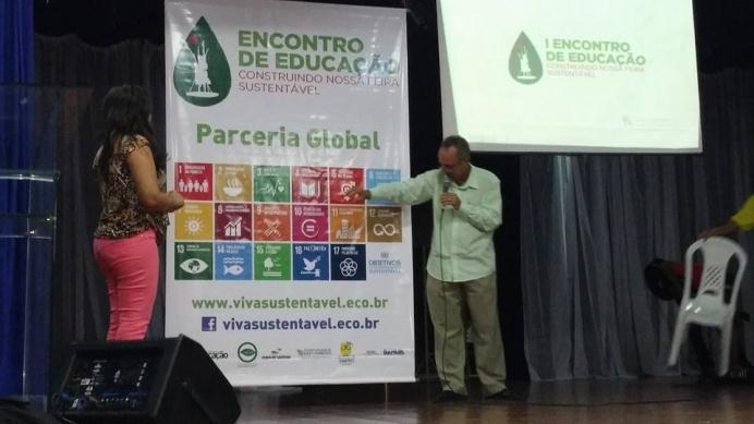 JUSTIFICATIVA Considerando a realização do I Encontro de Educação Construindo Nossa Feira Sustentável, em 03 de dezembro de 2015, reunindo as redes públicas e privadas de educação, para apoiar os