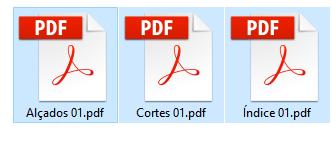 A apresentação das peças desenhadas em PDF/a é dispensada.