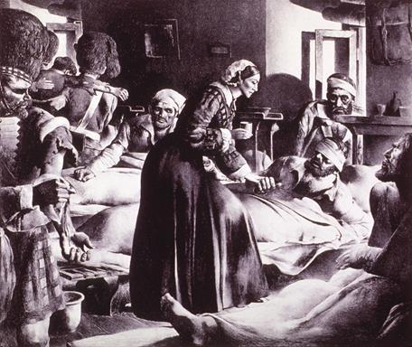 HISTÓRICO A enfermagem moderna quem impulsiona é Florence Nightingale Em 1854 (há