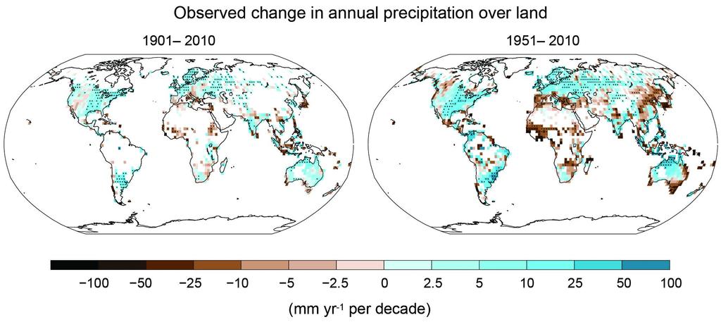 Observação de mudanças importante no contexto de alguns dos tipping elements: tendência de seca
