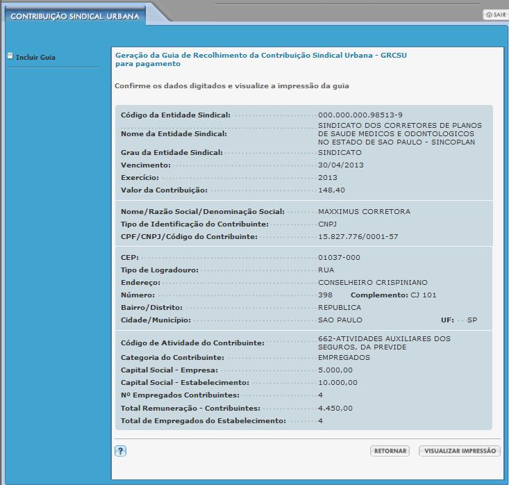 PREVIDÊNCIA COMPLEMENTAR E DE PLANOS DE SAÚDE 663 CÓDIGO CORRESPONDENTE PARA ADMINISTRADORA DE BENEFÍCIOS 866 - ATIVIDADES DE APOIO