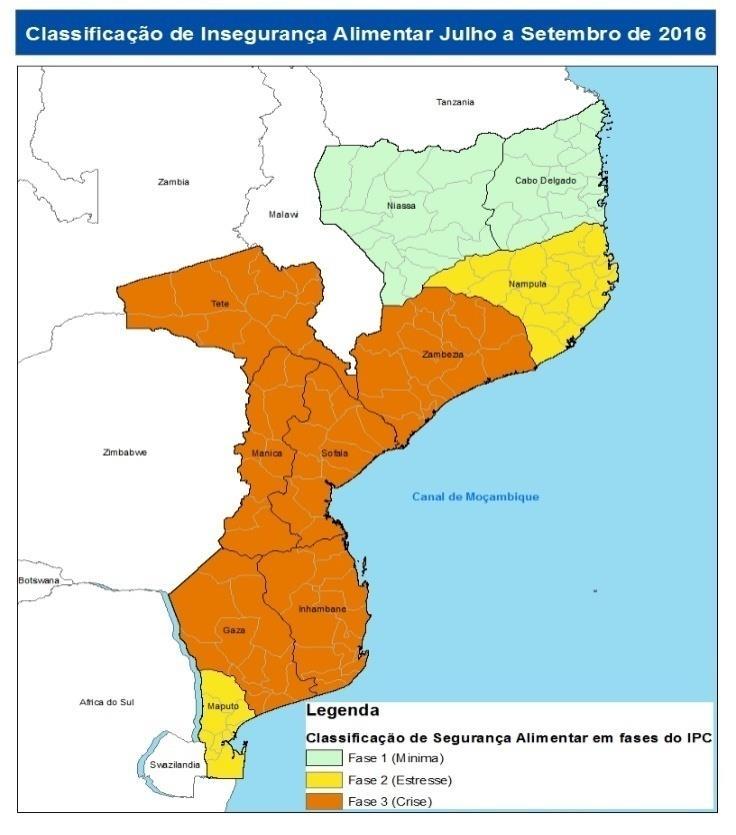 Números agregados de PIOR PERÍODO - Outubro/16 a Fevereiro/17 % 1 e # 2 das famílias que necessitam de acções urgentes para proteger seus meios de vida e reduzir défices de alimentos nas áreas mais