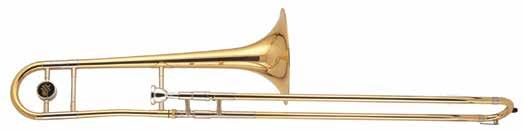 extra luxo Trombone de vara Sib laqueado 5333 TROMBONE VARA Afinação Sib