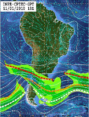 e a advecção quente nos níveis baixos e médios amplificam a crista sobre o continente em altos níveis, o que conseqüentemente leva à amplificação do cavado subseqüente situado sobre a costa leste do