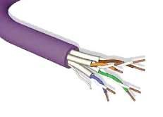 laboratório independente (3P) Bainha Cat6a Rígido Cu U/UTP Cat6a Rígido Cu U/FTP LSZH Cat6a Rígido Cu S/FTP Referência