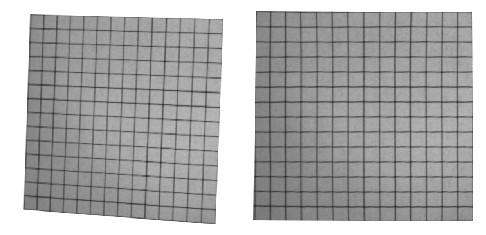 n ( m d d x Px, y x=1 y=1 d αk 2 ) =0 (4) A onde n é o número de pontos, dx é a distância em pixel no calibrador virtual para o ponto x, m é o número de pixels na imagem do calibrador até o ponto x,p