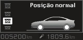 Deverá ser utilizada em caminhos difíceis, a uma velocidade reduzida e nas rampas de estacionamento.