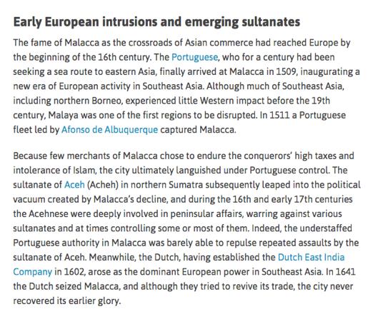 Malásia: aspectos histórico-geopolíticos