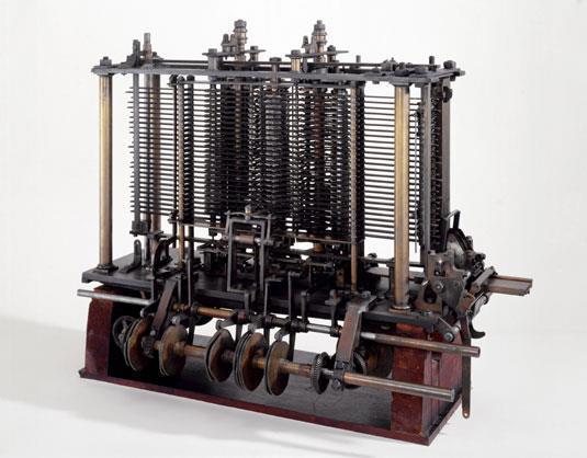 analítica de Charles Babbage 1822 e 1823: Realizava