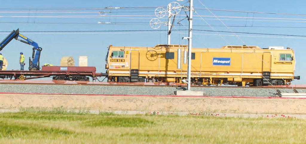 Management Report Relatório de Gestão 9 In Spain: Em Espanha: ADIF Electrification of the Barcelona-Figueras Section Integrated into the Madrid - Zaragoza - Barcelona - French Border High-Speed