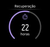 1. Antes de começar a gravar um exercício, deslize para cima ou prima o botão inferior para abrir as opções do modo desportivo. 2. Desloque-se até Poup.