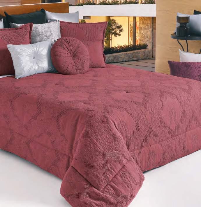 algodão Stone wash rosa bege bordeaux cinza opcionais: 1 - ALMOFADA