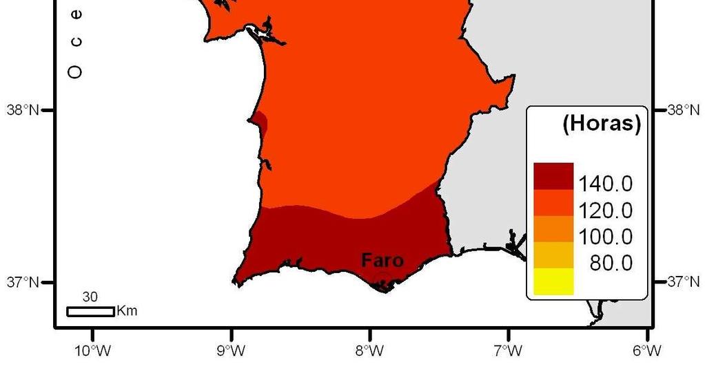 Desta forma, em termos de percentagem do território, o índice de seca meteorológica PDSI 1 apresenta a seguinte distribuição: 3.