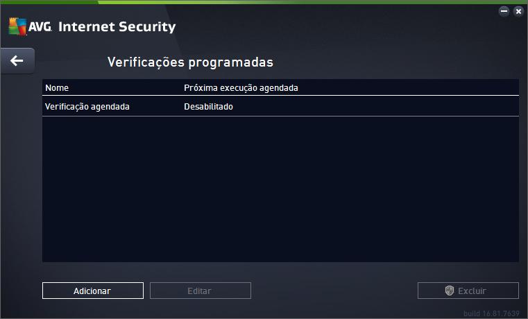 /SHUTDOWN Desliga o computador na conclusão da verificação /THOROUGHSCAN Ativar verificação completa /TRASH Move arquivos infectados para a Quarentena de vírus 3.7.4.