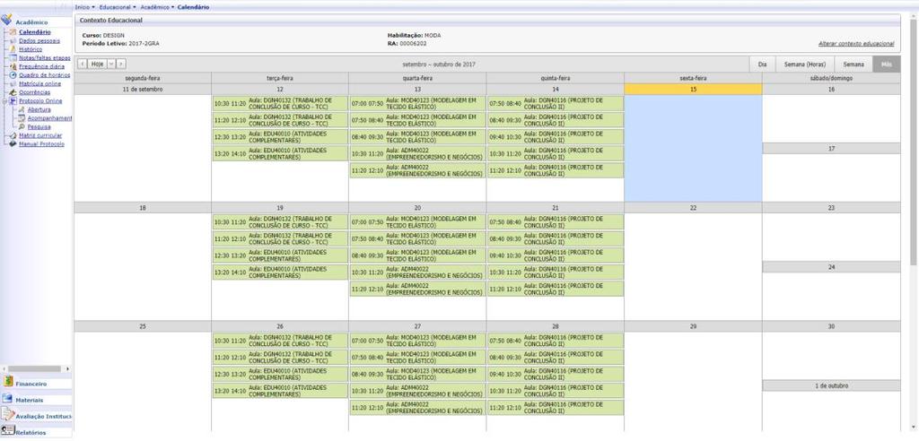 Na tela seguinte, serão exibidas todas as funcionalidades do Portal e o acesso ao protocolo será pelo menu Protocolo Online. Nesse menu existem 3 opções: Abertura, Acompanhamento e Pesquisa.