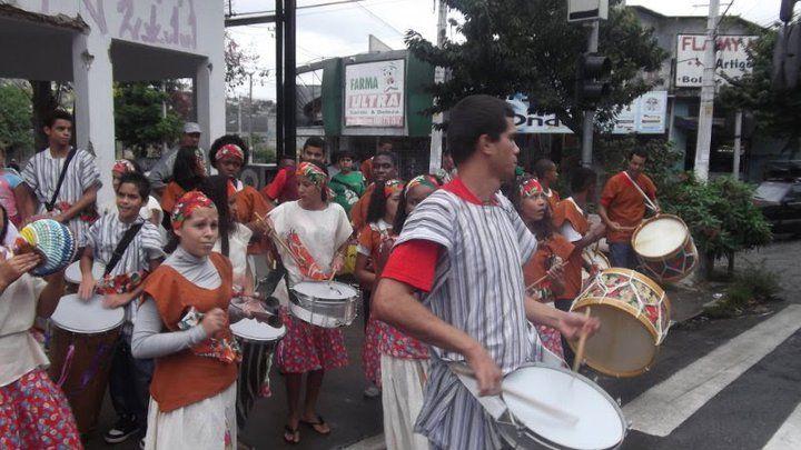 integradas (Percussão, Teatro, Dança e Artes Visuais) pela Secretaria