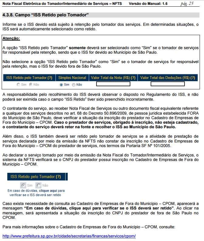 de São Paulo embora obrigado e não apresente o documento fiscal, nesta hipótese