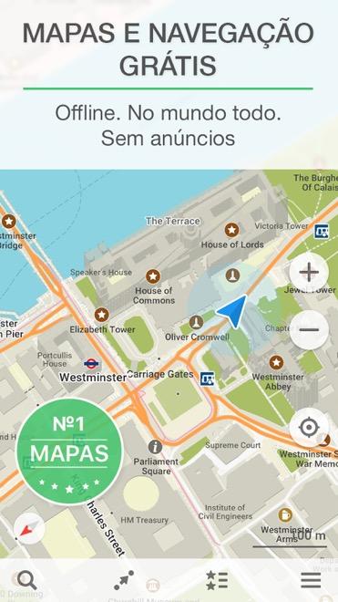 Maps.me O Maps.me é a plataforma open-source dos serviços de mapas.