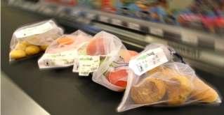 Saco ecológico reutilizável : Migros Zurich está a vender sacos plásticos para legumes, frutas e pão que são reutilizáveis e amigos do ambiente.
