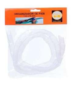 Organizador de fios 15 mm c/ 1m Caixa: 360/24 RT2937 Presilhas de Nylon 2,5 mm X 10 cm com 100 Unidades Caixa: 700/25