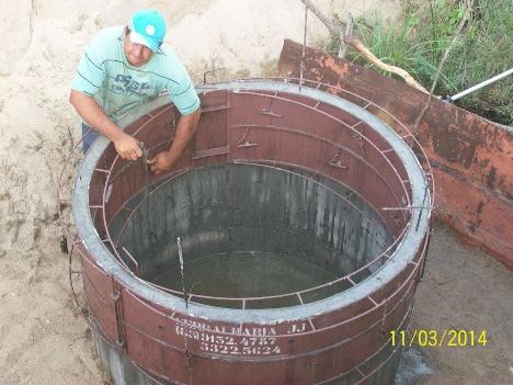 2 - Caracterização dos poços existentes Ao longo do trecho de estudo foram registrados 84 poços amazonas (PAIVA et al., 2014), sendo 60 poços no trecho 1 e 24 no trecho 3.