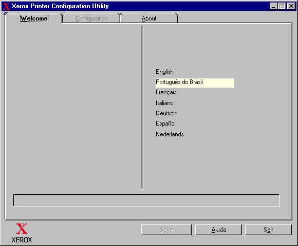 Configuração de tipos de conexão Com o Utilitário de Configuração da Impressora Xerox, você tem a opção de preparar arquivos de configuração para várias impressoras, que podem ter diferentes tipos de