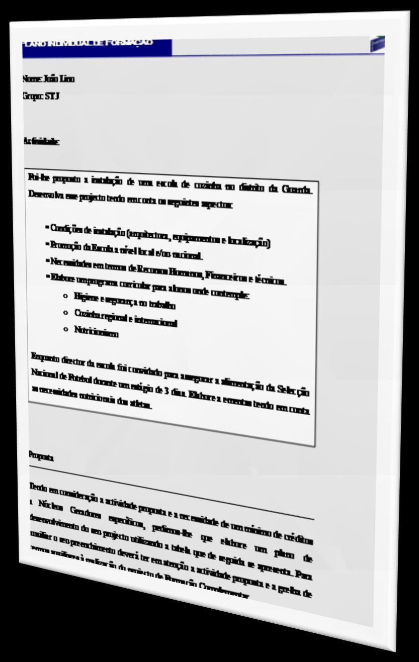 Foi-lhe proposto a instalação de uma escola de cozinha no distrito da Guarda.