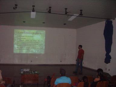 frutíferas, transmitindo conhecimento obtido em sala de aula para a comunidade em geral, além da interação com a sociedade.