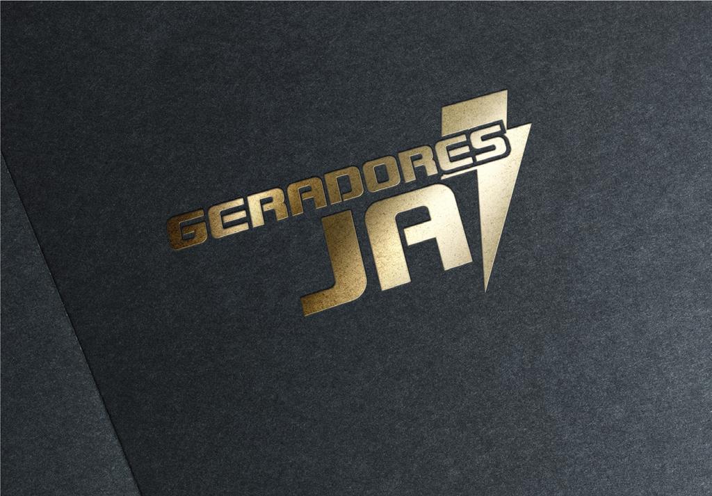 1. Logotipo 1.1 Apresentação O nome Geradores JA se refere ao principal serviço da empresa que é a locação de Geradores.