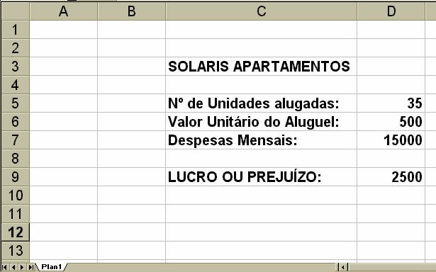 9 - Tolerâncias Operacionais Passo 1: Crie a planilha no